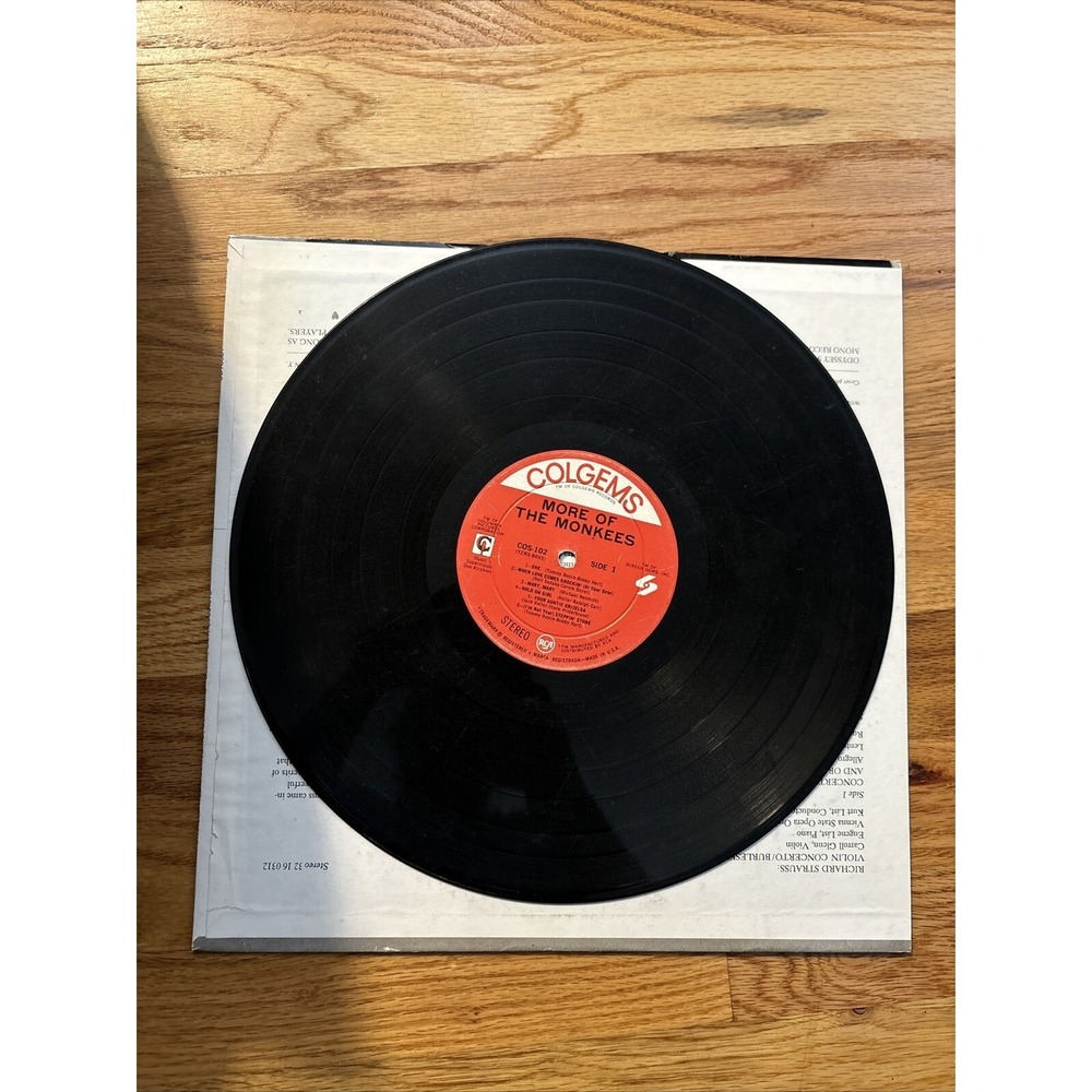 The Monkees More of The COS-102 Vinyl LP‎ in Shrink Original 1967 VG+